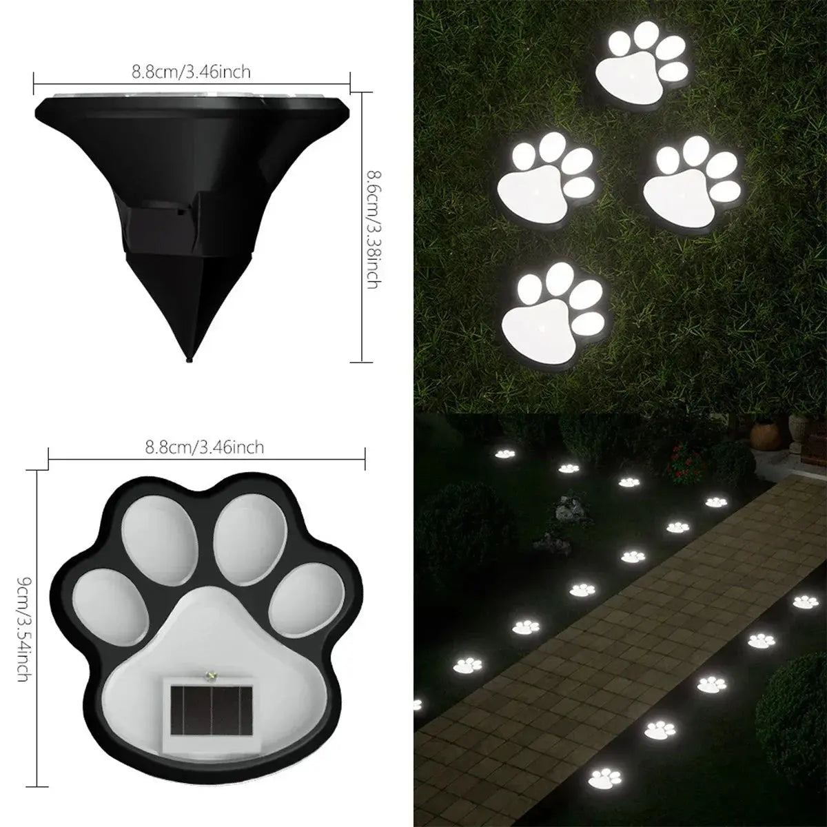 PawGlow Lights – Solar-Powered Paws of Light! YXC Lighting Store Store