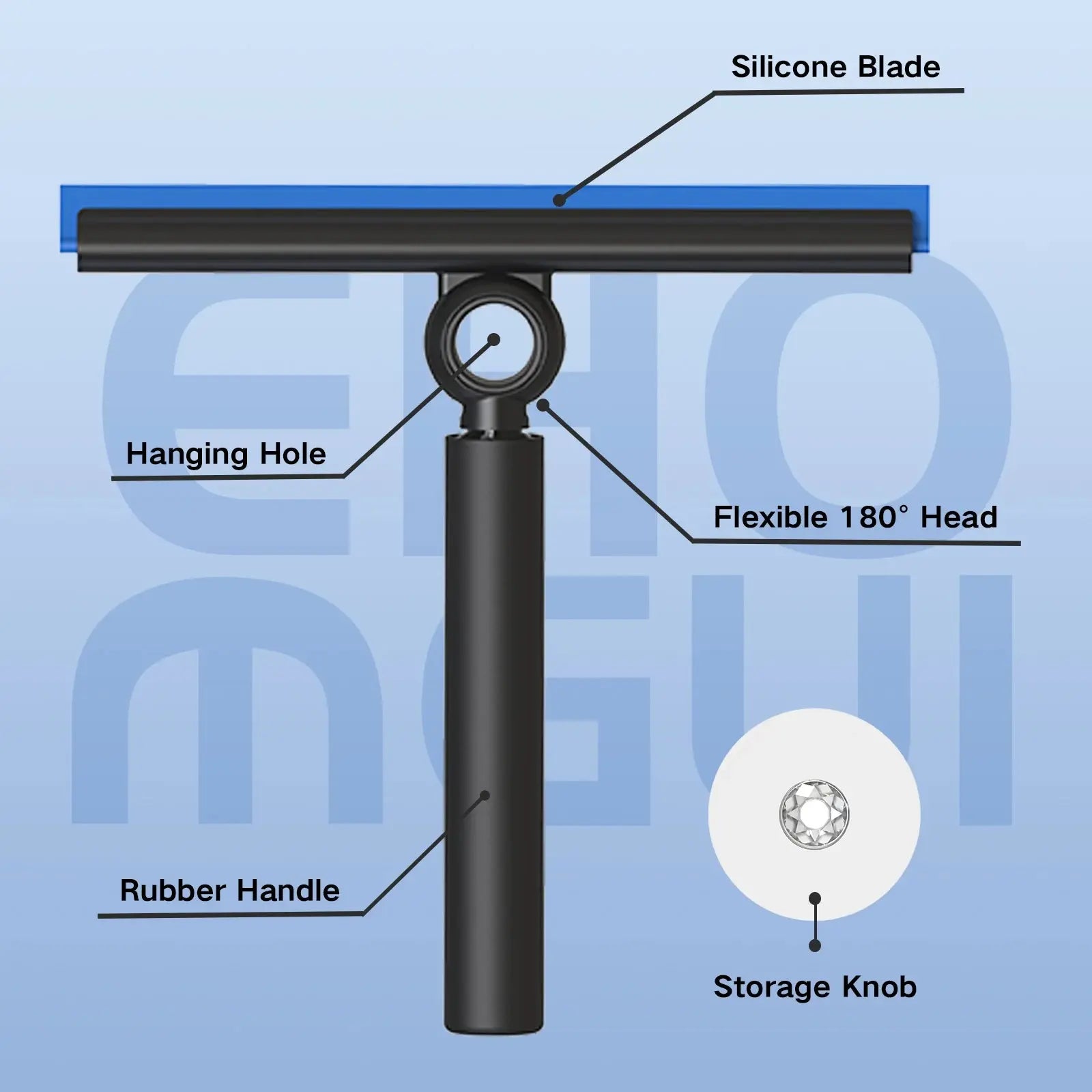 EHOMGUI Telescopic Shower Squeegee for Glass Door Wiper Scraper AliExpress