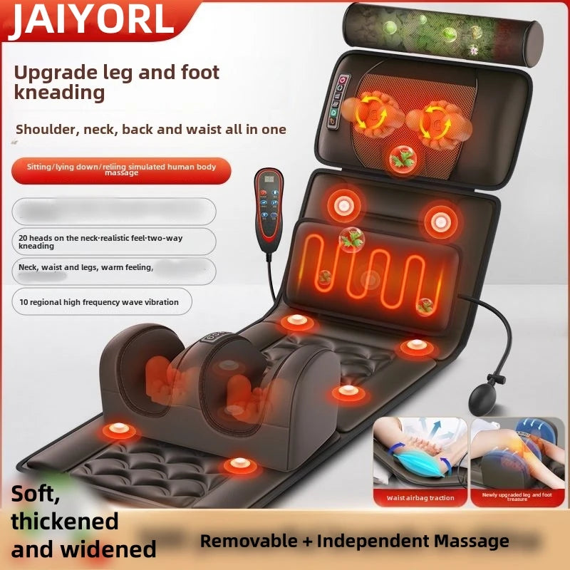 Heavenly Heat Mattress: Full-Body Massage & Warming Comfort for Ultimate Relaxation! Stone's Store