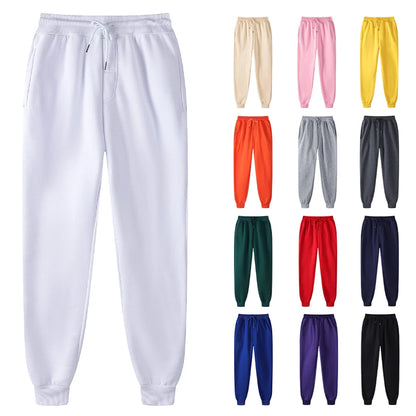 Blank Fleece Sweatpants Jogging Wear Track Pants Men Joggers Wholesale Trousers White Sport Pants For Men Pantalones De Hombre