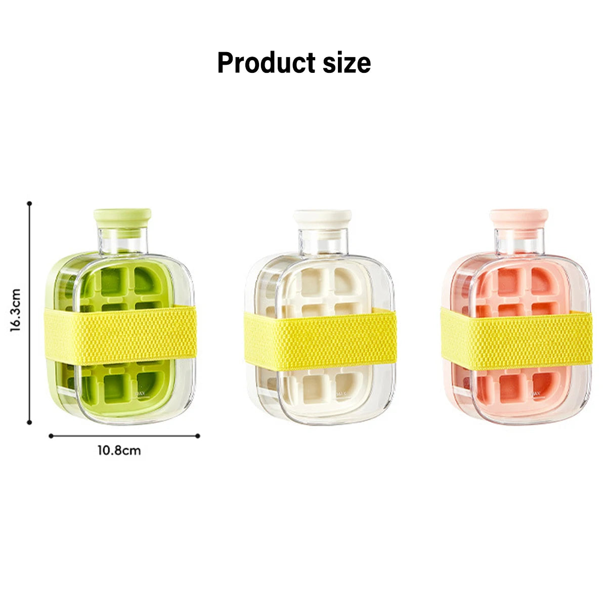 One-click Ice Mold  Cooler Cup Ice Cream Machine Ice Maker  No need to open the lid lce making cup Outdoor Straw Fitness Cup