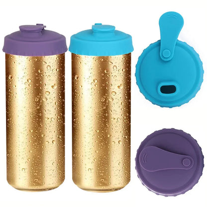 Reusable Silicone Soda Can Lids – Beverage Caps for Standard 330ml Cans CosyHomes Store