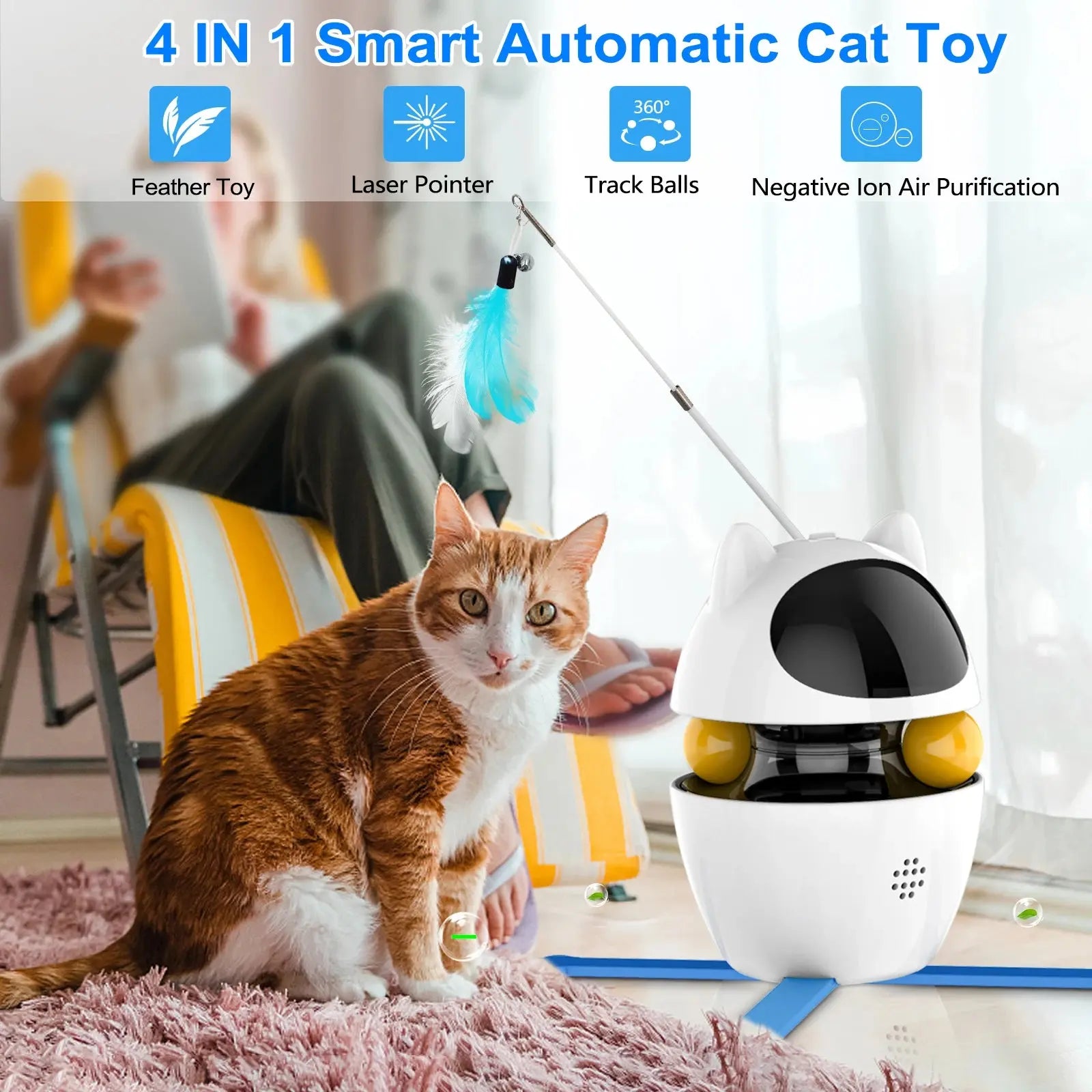 PawGlow 3-in-1 Cat Toy – Chase, Pounce & Play! Shop1103260006 Store