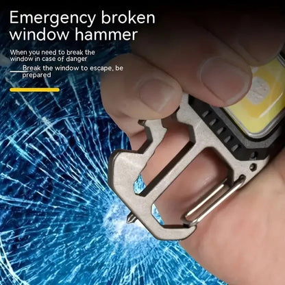 Multifunctional keychain flashlight SHINE-TALE Flagship Store