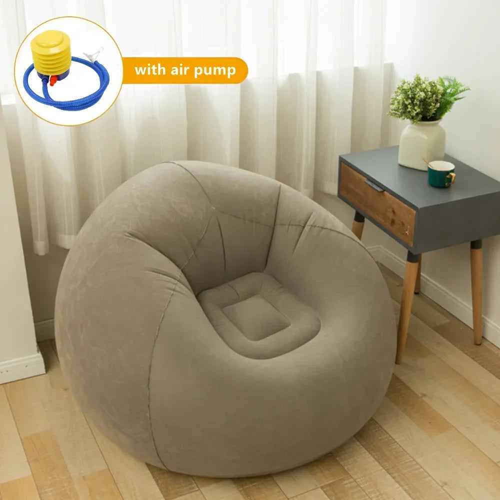 Large Lazy Inflatable Sofa Chairs YiCheng Home Store
