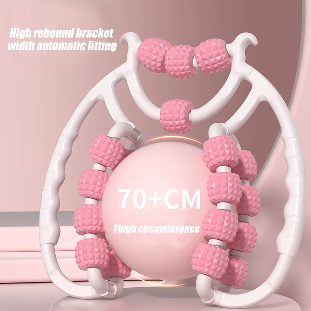 Newest 20 Wheel Annular Leg Clamp Massager Anti-cellulite Massager AliExpress