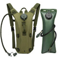 Tactical Water Hydration Pack - Military Class Camel Backpack with 3L