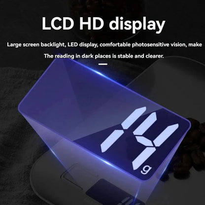 5kg/10kg Flat Kitchen Electronic Scale Baking Tea Gram Scale Household Kg Ingredients Weighing Scale Accurate Portable Scale Shop1103841118 Store