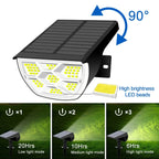 1/2/4PCS Solar Spot Light 68/72 LED Outdoor Garden Solar Landscape