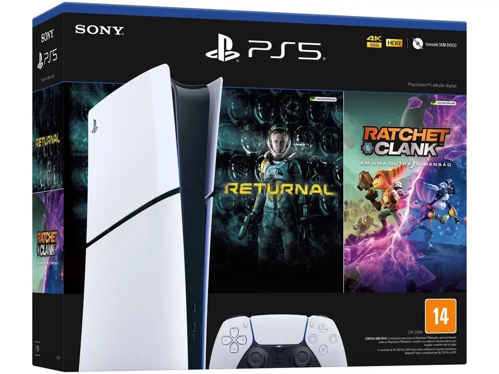 PlayStation 5 Slim Digital Edition 2024 1TB Magalu Store