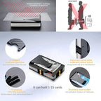 Slim Wallet For Men - Front Pocket RFID Blocking Minimalist Wallet For