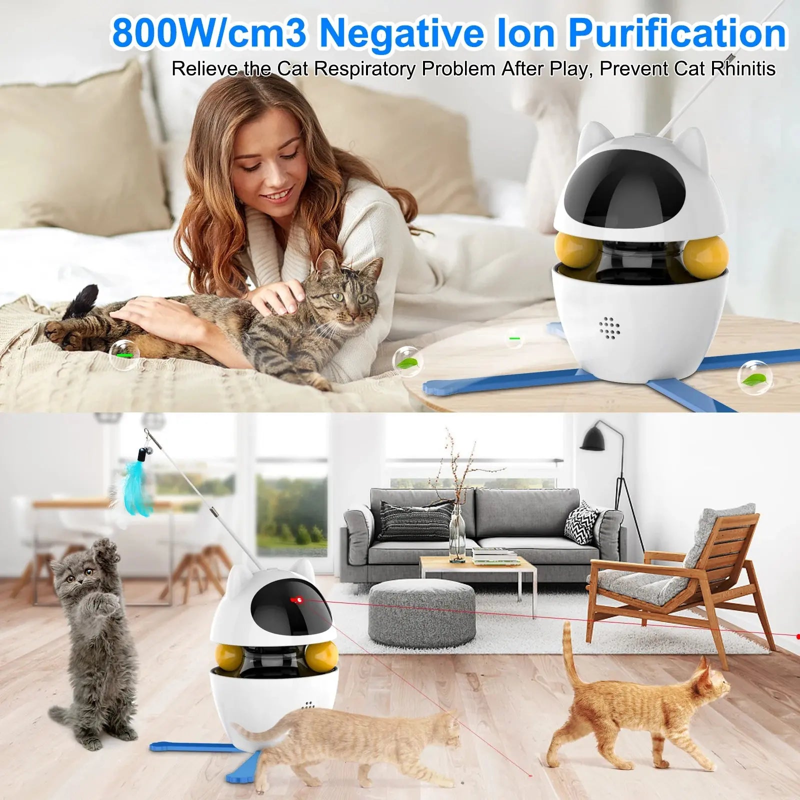 PawGlow 3-in-1 Cat Toy – Chase, Pounce & Play! Shop1103260006 Store