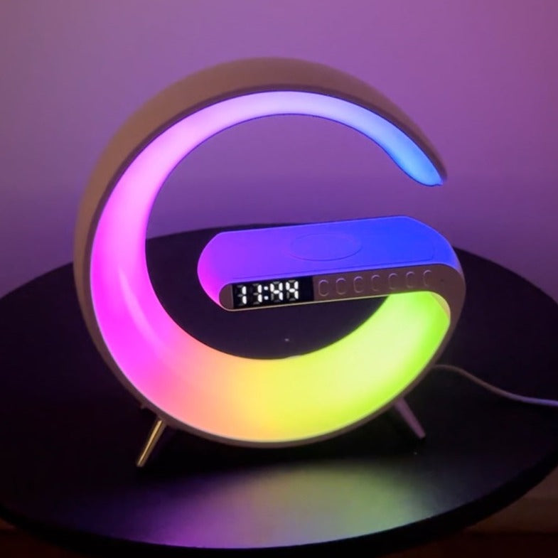 Wireless Charger and Bluetooth Speaker Combo with Fast Charging for Home and Office Use Shop1104166692 Store