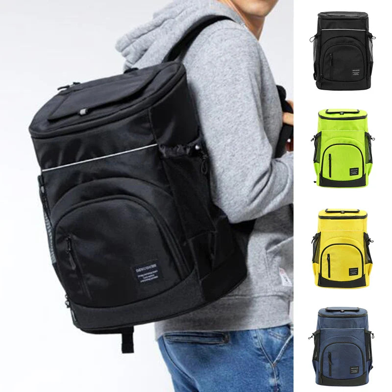 Mochila isotérmica de gran capacidad (30 litros) – Perfecta para viajes, playa y aventuras al aire libre