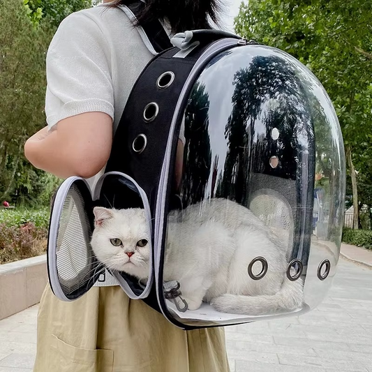 Portable Space Capsule Cat Bag – Lightweight, Ventilated Travel Carriers Smvp Pet Store