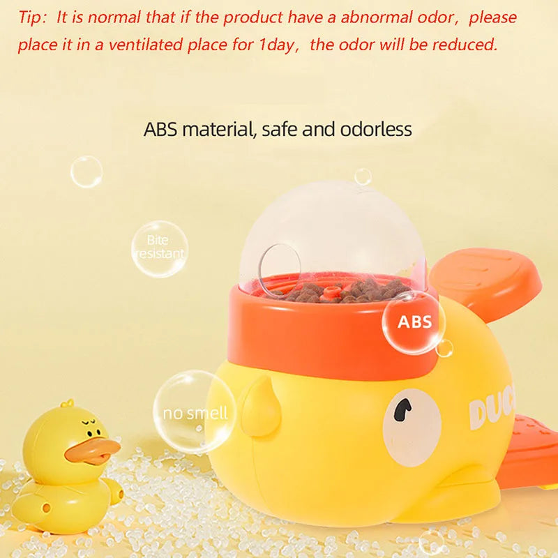 Interactive Duck Feeder – Peck & Play for Curious Pets!