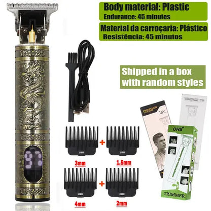 Affordable T9 Cordless Hair Clippers for Men - Compact & Quiet Grooming Tool AliExpress