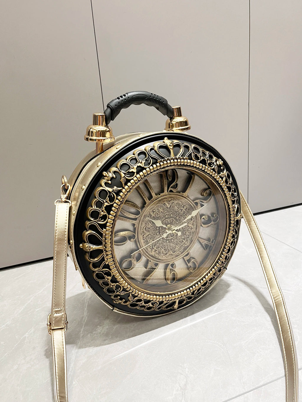 TimeLuxe™ Clock Bag ⏰👜 — Timeless Fashion, Everyday Elegance