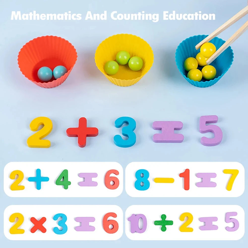 Math Made Fun: Montessori Number Play Set
