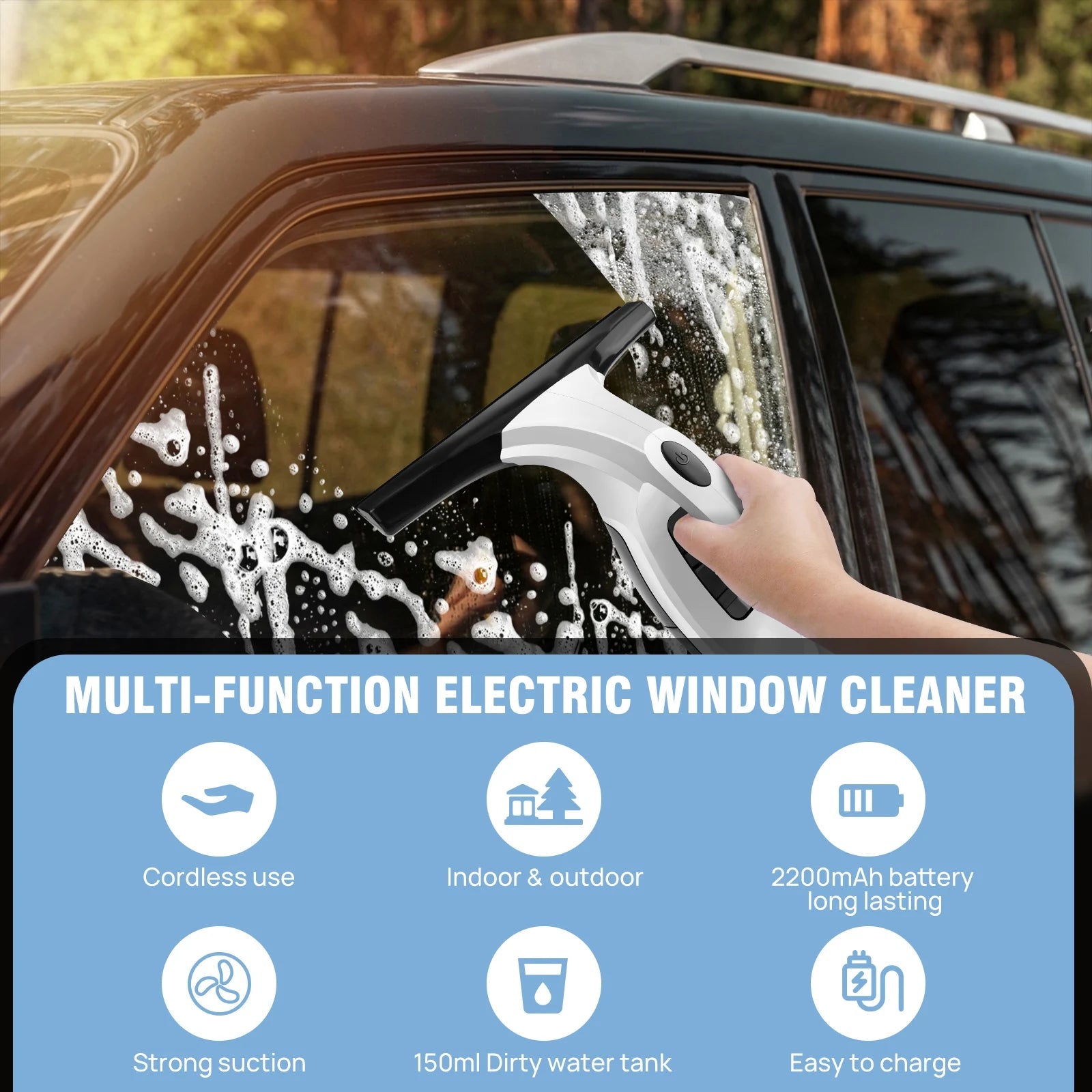 ClearView Pro: Streak-Free Windows, Effortless Cleaning Weirong Electric Store