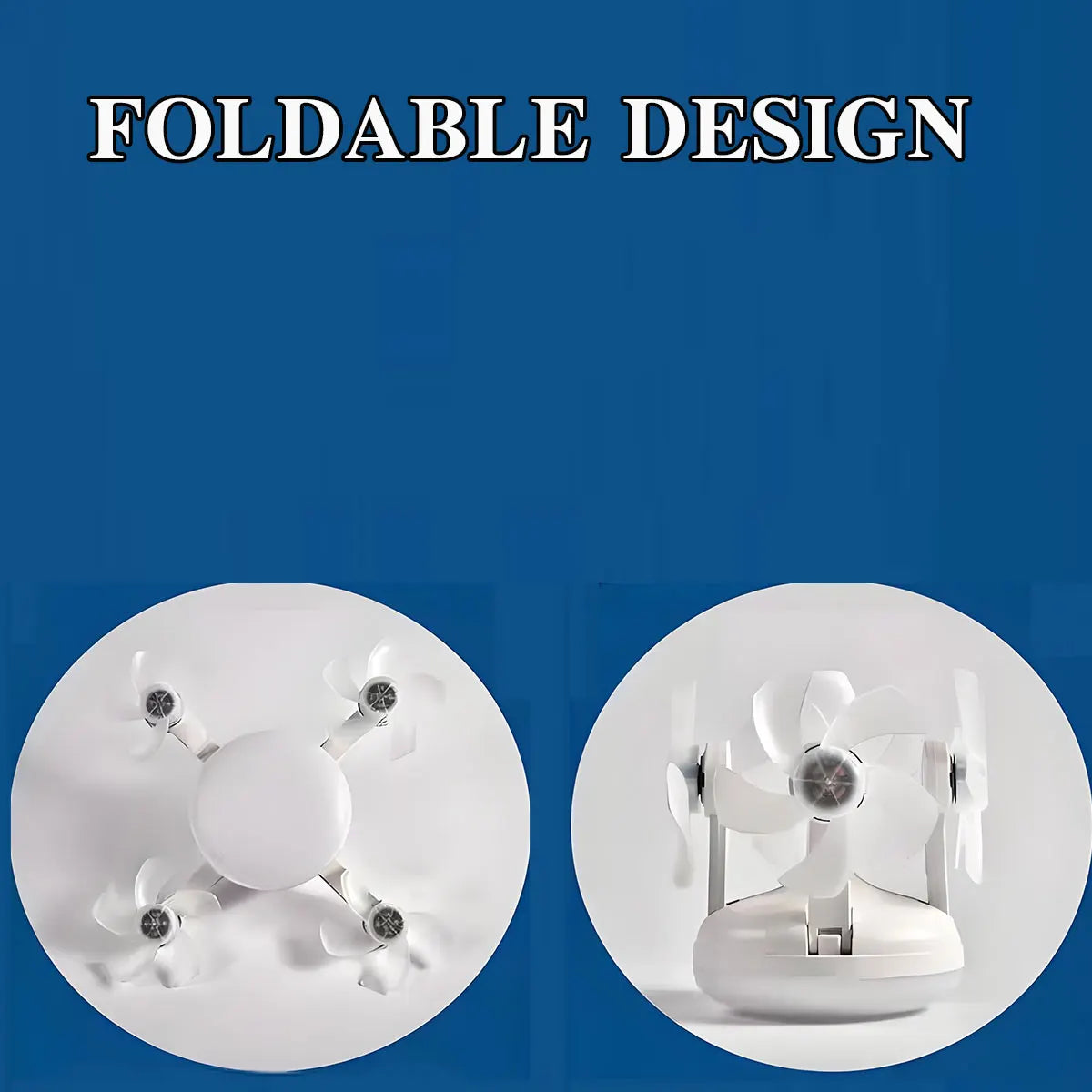 DroneBreeze™ LED Fan 💡 — Modern Style, Silent Airflow