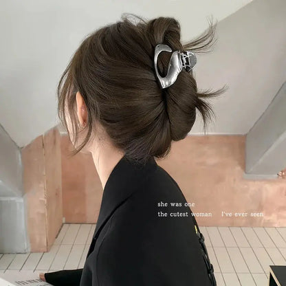 Hair clip, ART839, gold color Scarlet Chaos