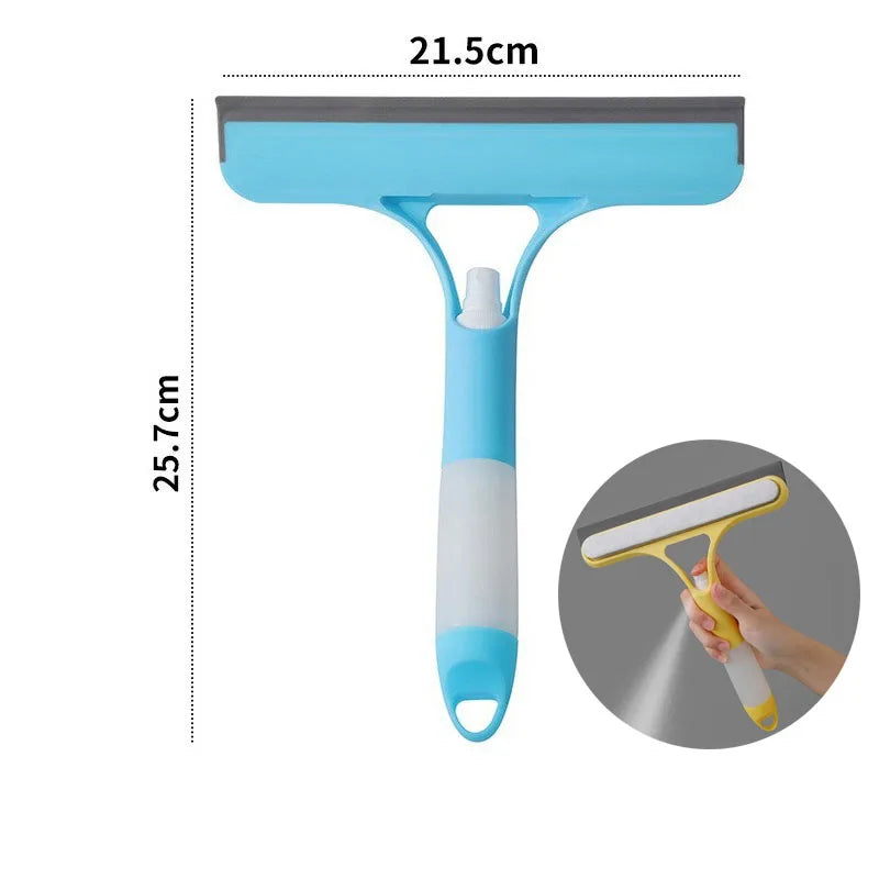 3-in-1 Window Scraper – Streak-Free Cleaning with Squeegee & Scraper!