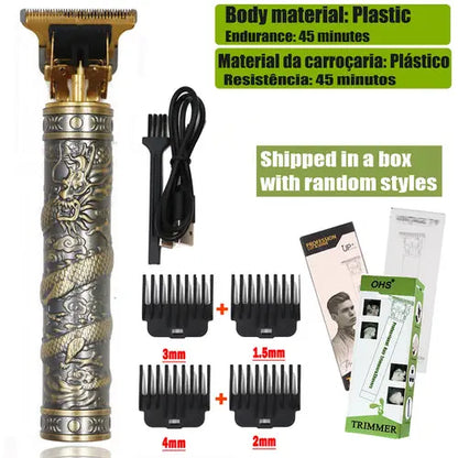 Affordable T9 Cordless Hair Clippers for Men - Compact & Quiet Grooming Tool AliExpress