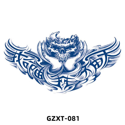 New Wholesale Juice Chest Stickers Tattoo Herbal Semi-permanent Back Tatoo Wings Tattoo Stickpaper WAM-girl Store Store