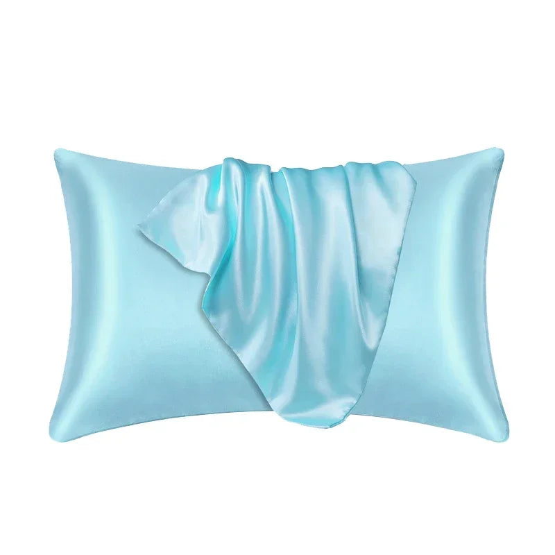 100% Silky Satin Pillow Cover Shop1104120734 Store