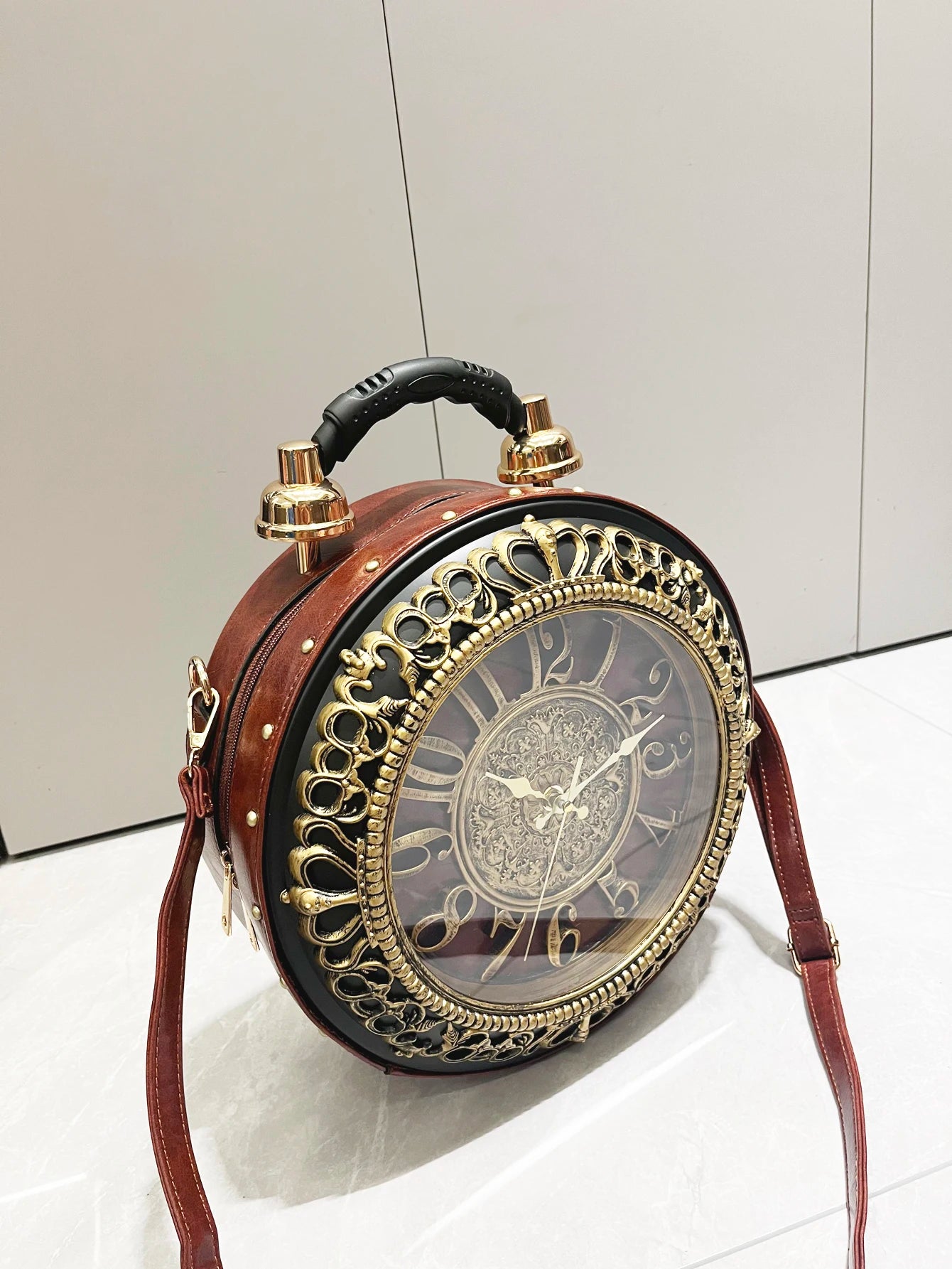 TimeLuxe™ Clock Bag ⏰👜 — Timeless Fashion, Everyday Elegance