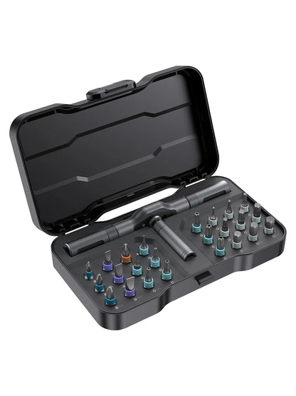 Pocket-Sized Powerhouse – 24 Tools in 1 Magnetic Screwdriver!