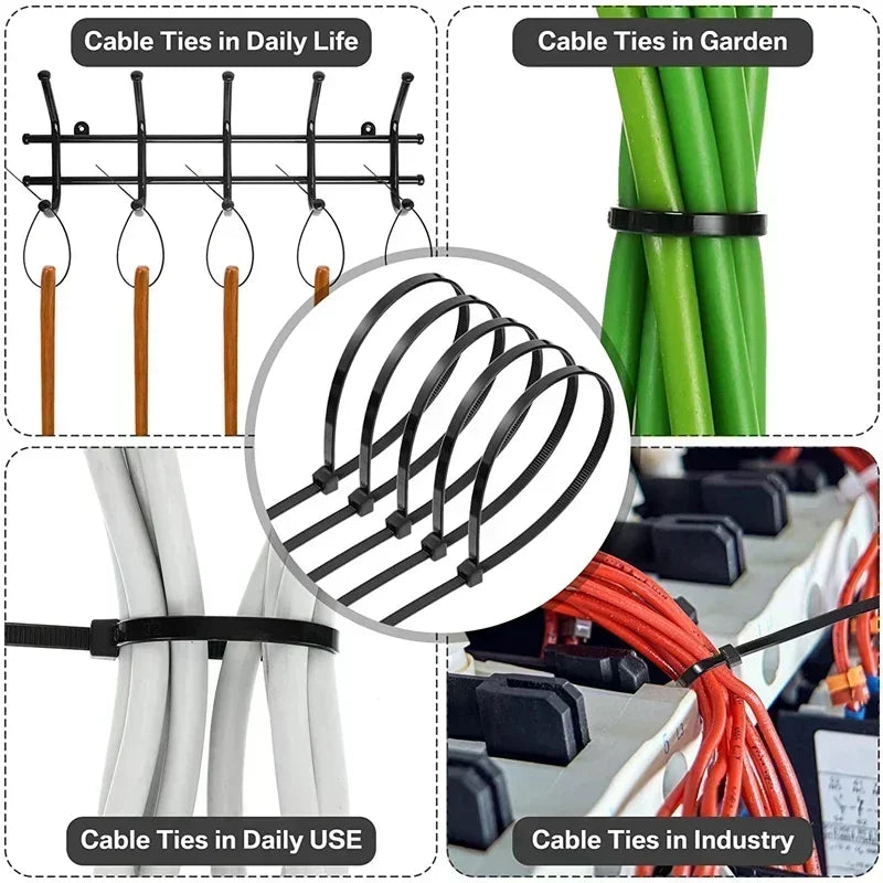 Universal Tie Buckle – Organize Cords, Wires & More!