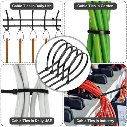 Universal Tie Buckle – Organize Cords, Wires & More!