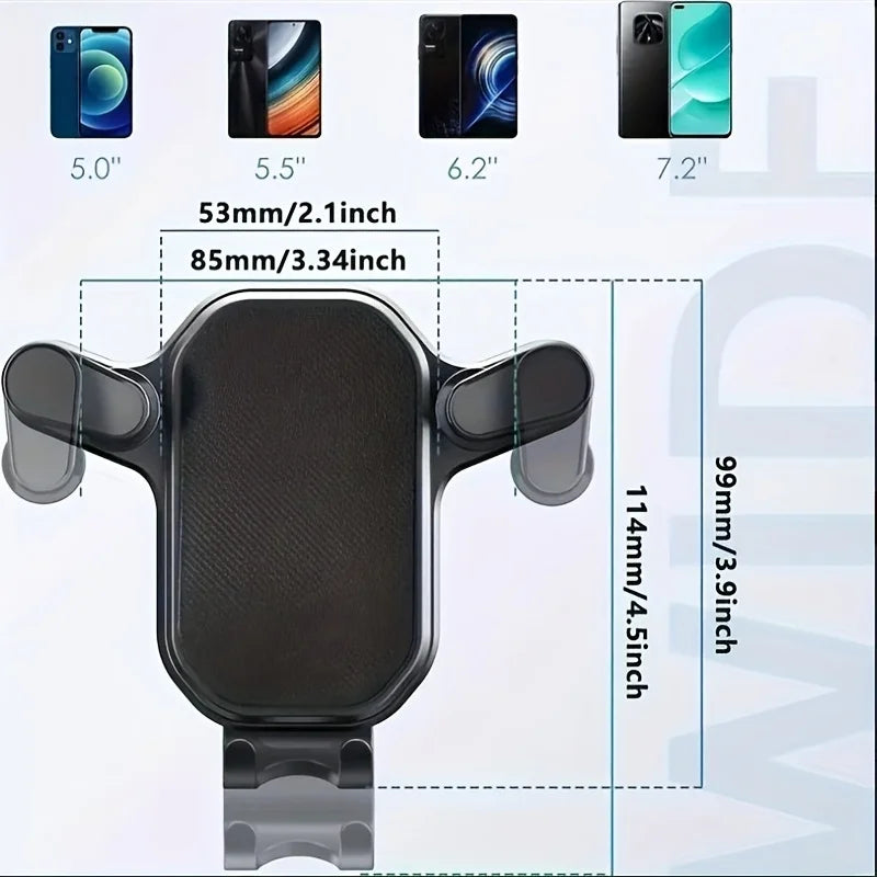 Car Phone Holder Car Air Vent Clip Mount Mobile Cell Stand Smartphone GPS Support For 4.7-6.7 Inch Mobile Devices Good But Not Expensive Store