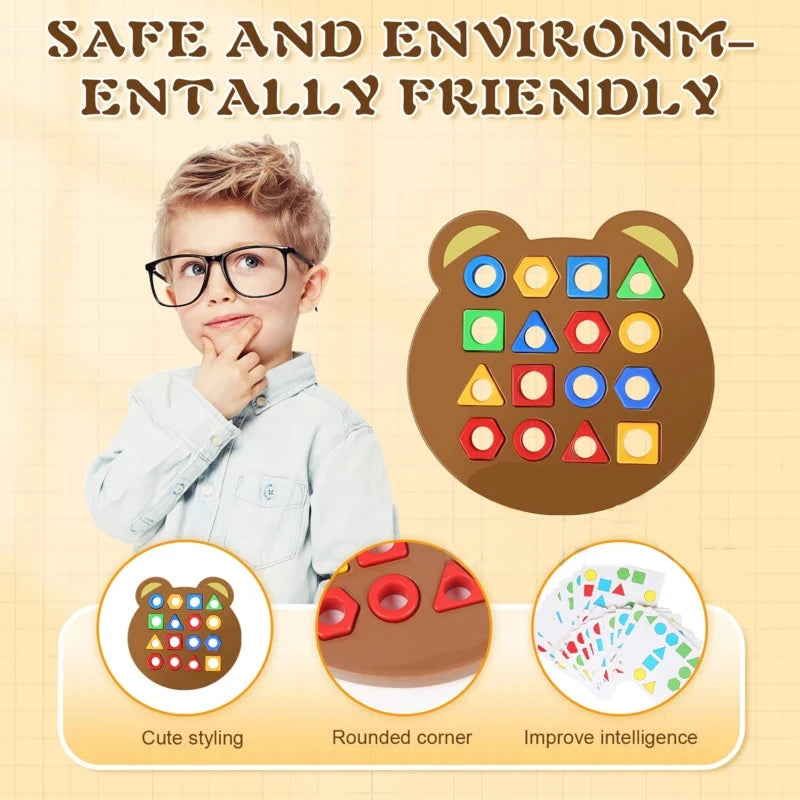 Shape & Learn: Fun Matching Game for Kids