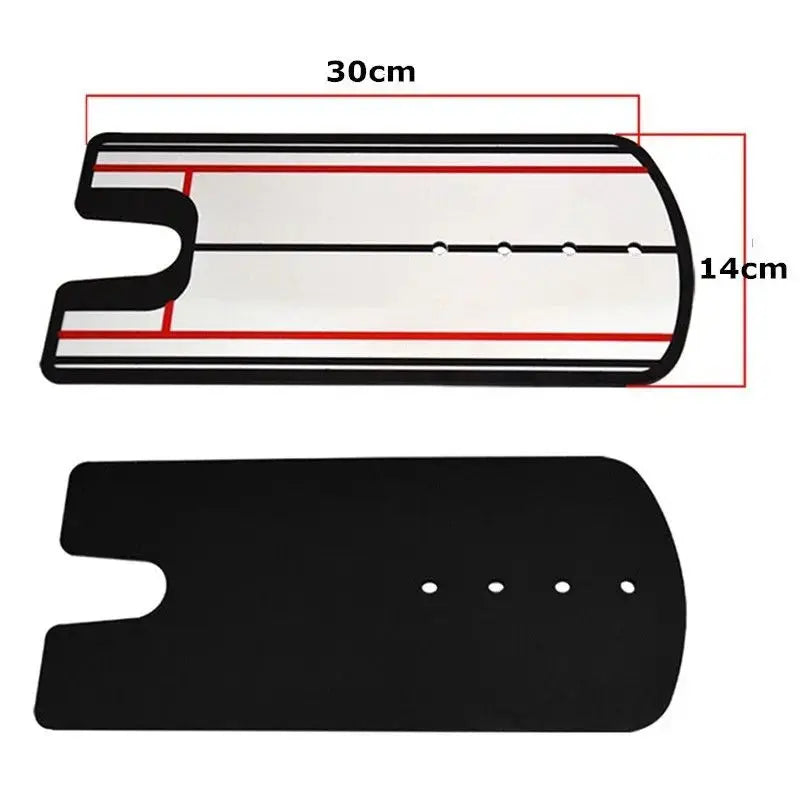 Golf Putting Practice Mirror Putting Mirror Alignment Training Aid Golf Practice Putter Mirror Eye Line Yeahmart Bigwholesale Store