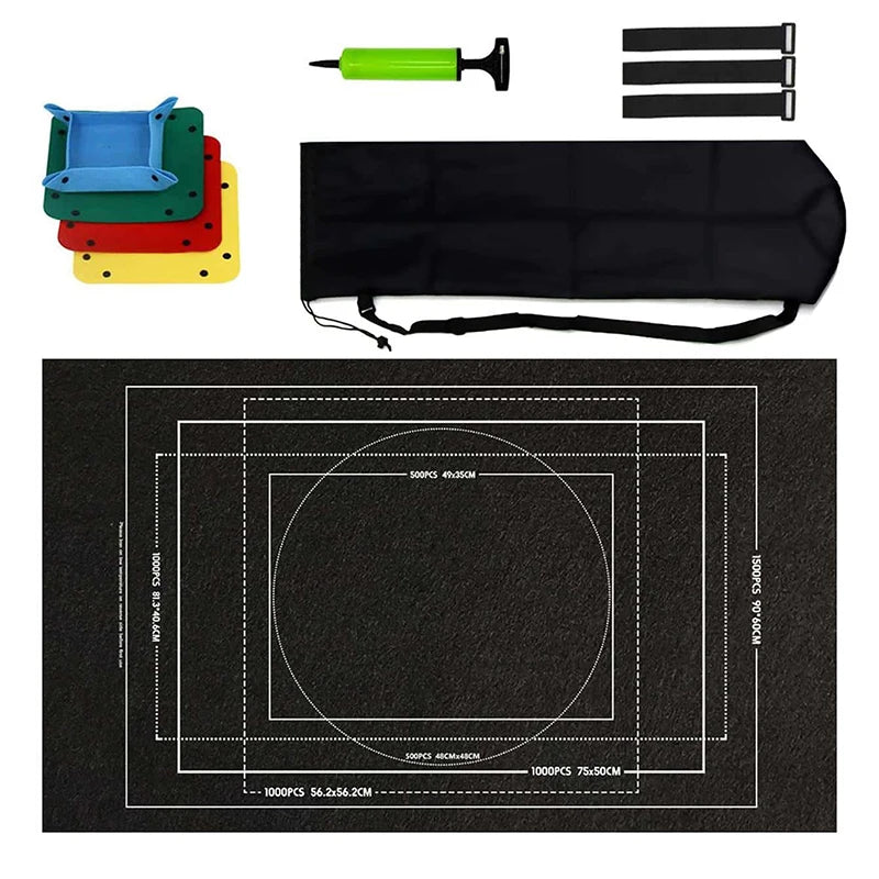 PuzzleRoll™ Saver Mat 🧩🌀 Pause & Store Anytime