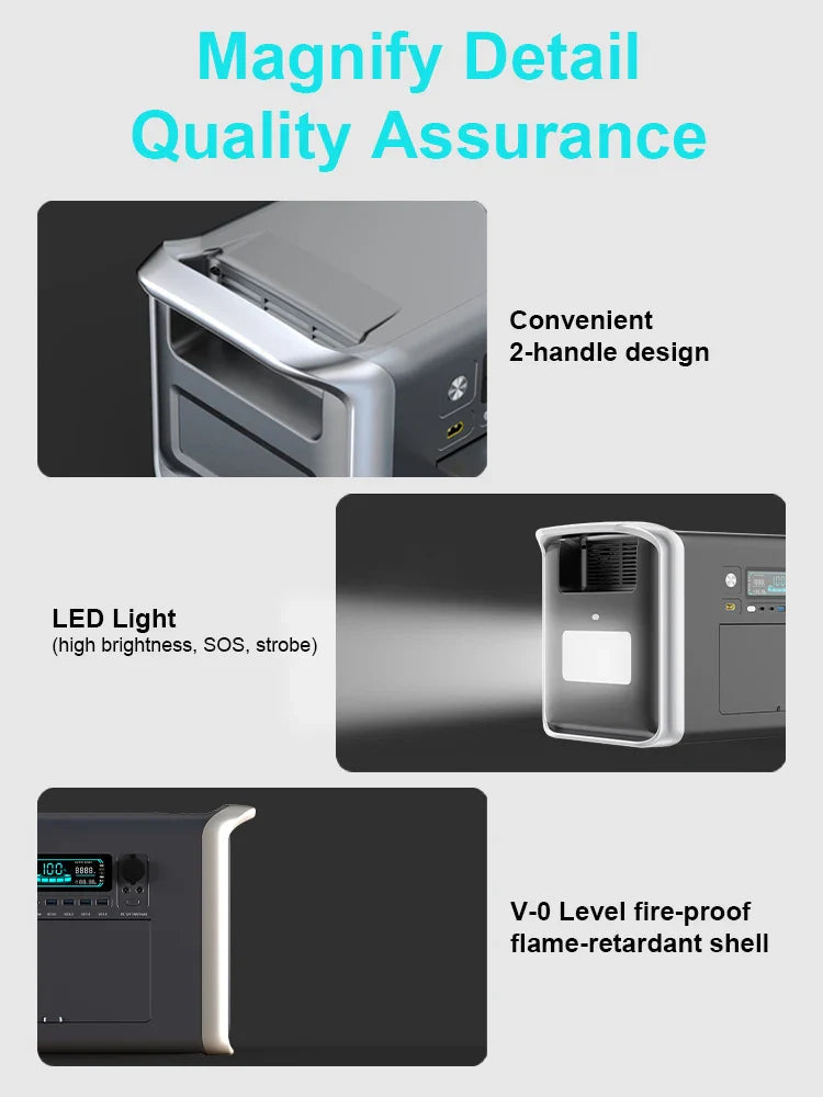 Portable Solar Power Station Ctolity Warehouse Stock Power Store