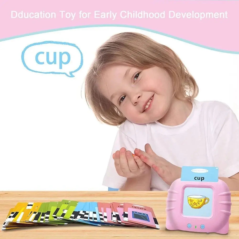 Juguetes para niños para aprender inglés, educación temprana inteligente, audio electrónico