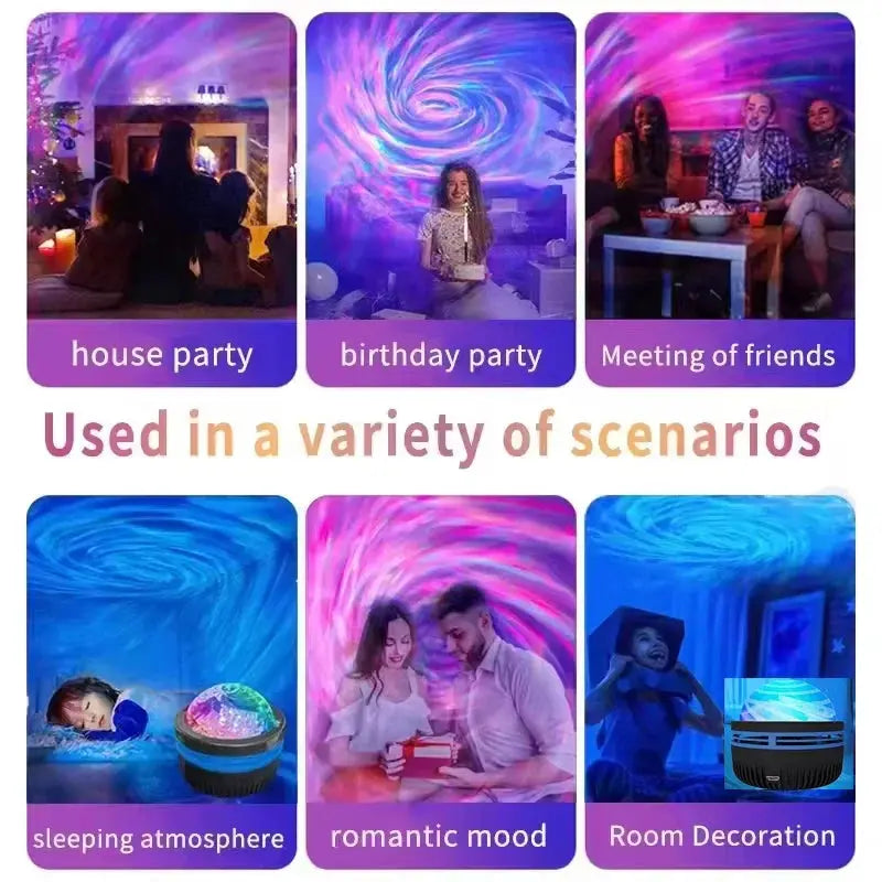 LED Galaxy Projector Light New Fashion Home Store