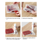 Air Pump Vacuum Sealer Electric Air Pump Electric Air Pump Handheld Vacuum Sealer Cordless Sealing Machine Tool for Food Storage