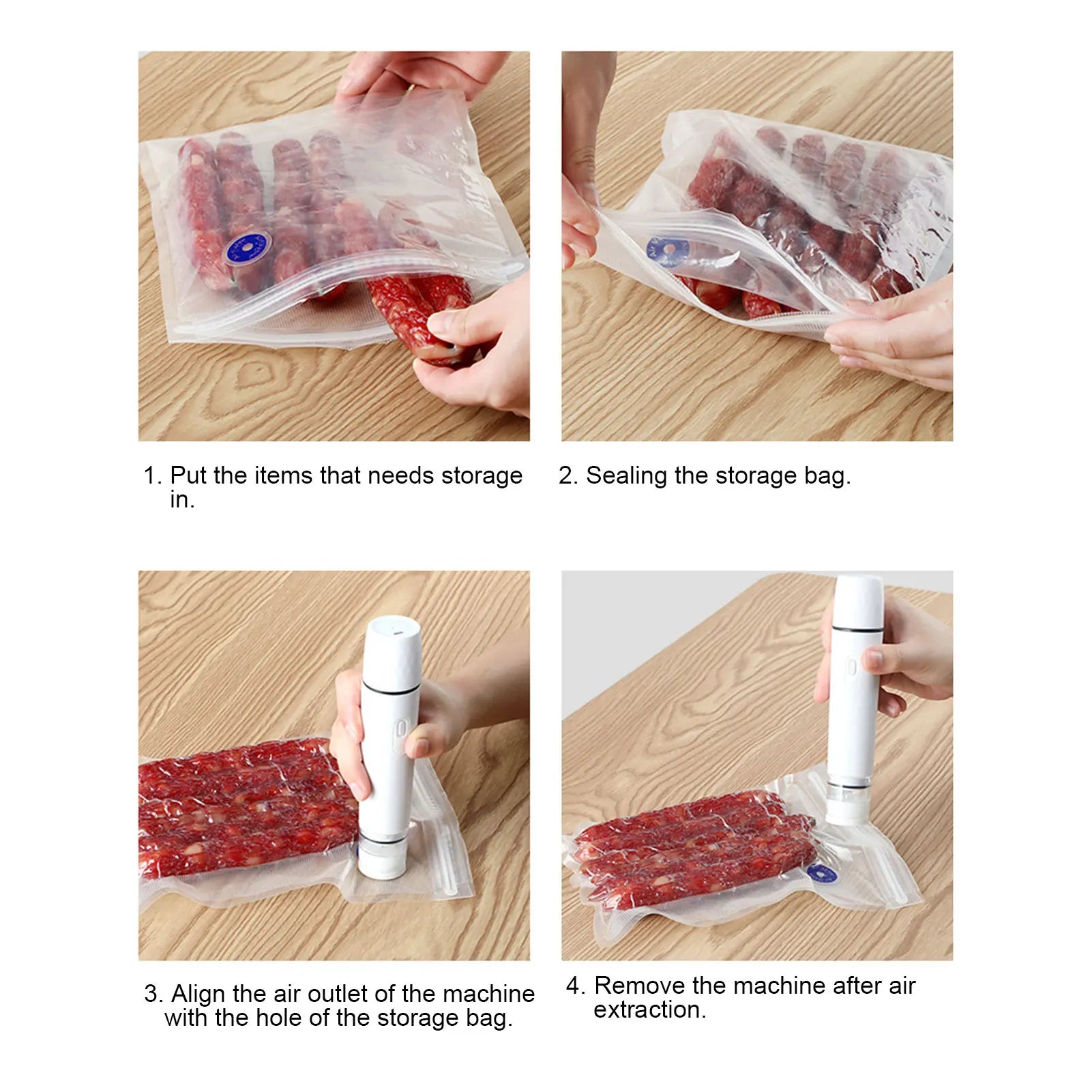 Air Pump Vacuum Sealer Electric Air Pump Electric Air Pump Handheld Vacuum Sealer Cordless Sealing Machine Tool for Food Storage