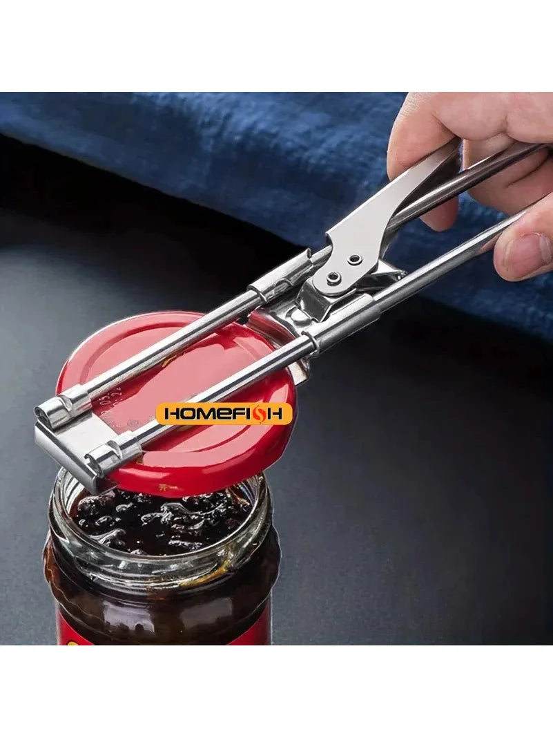 Twist Easy: Abrefrascos Ajustable de Acero Inoxidable