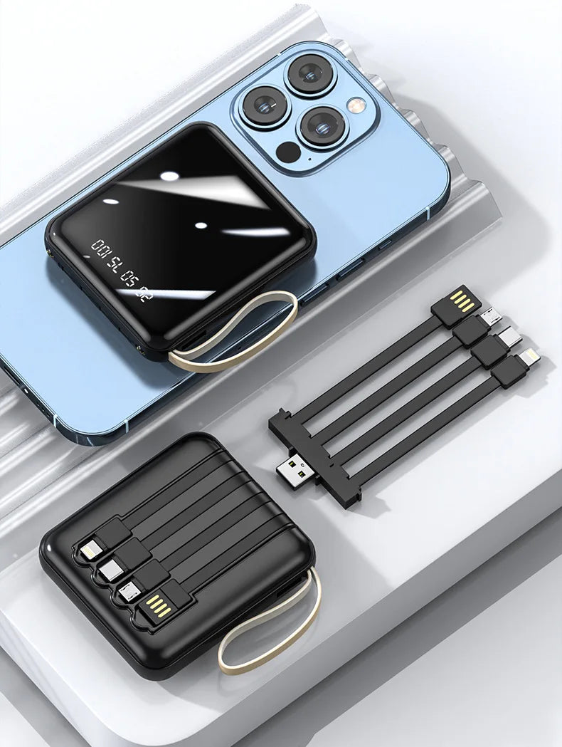 Charge Everything: Compact 4-in1 Power Pack