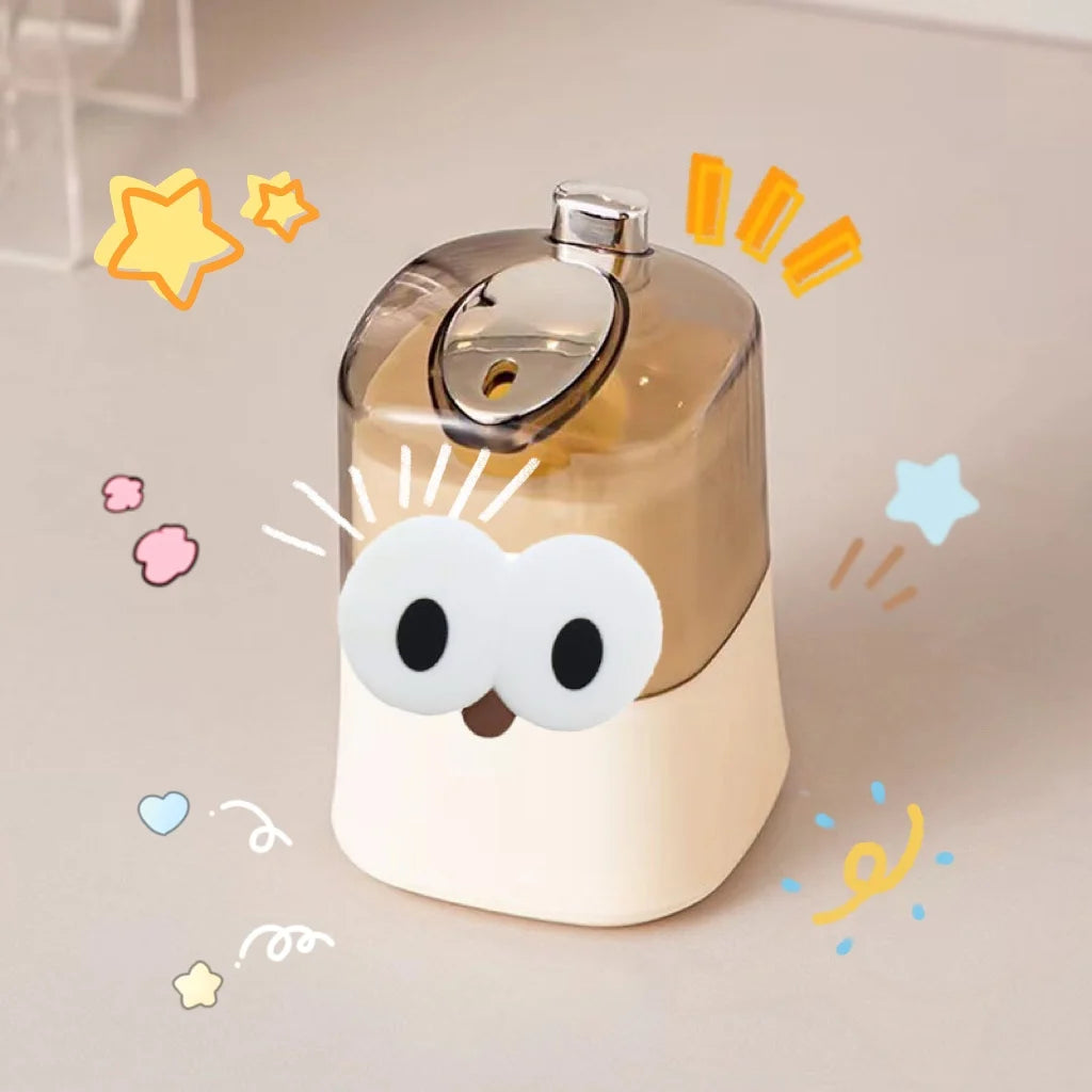 Automatic pop-up of toothpick