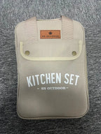 8pcs Camping Kitchen Cookware Set Portable Outdoor Travel Utensils AliExpress
