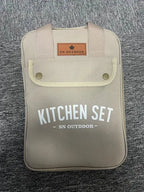 8pcs Camping Kitchen Cookware Set Portable Outdoor Travel Utensils AliExpress