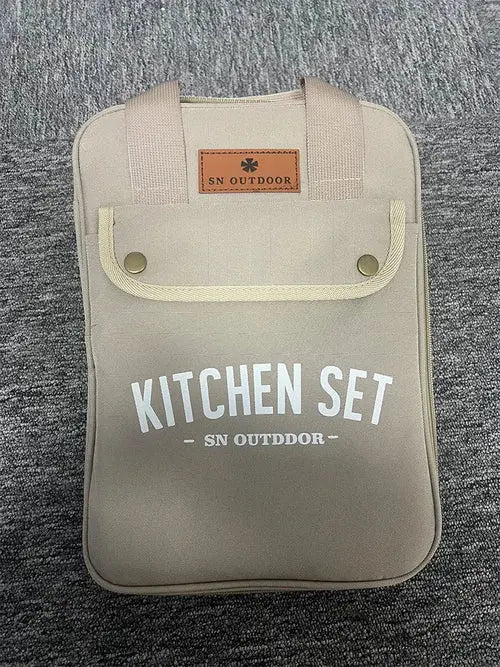 8pcs Camping Kitchen Cookware Set Portable Outdoor Travel Utensils AliExpress