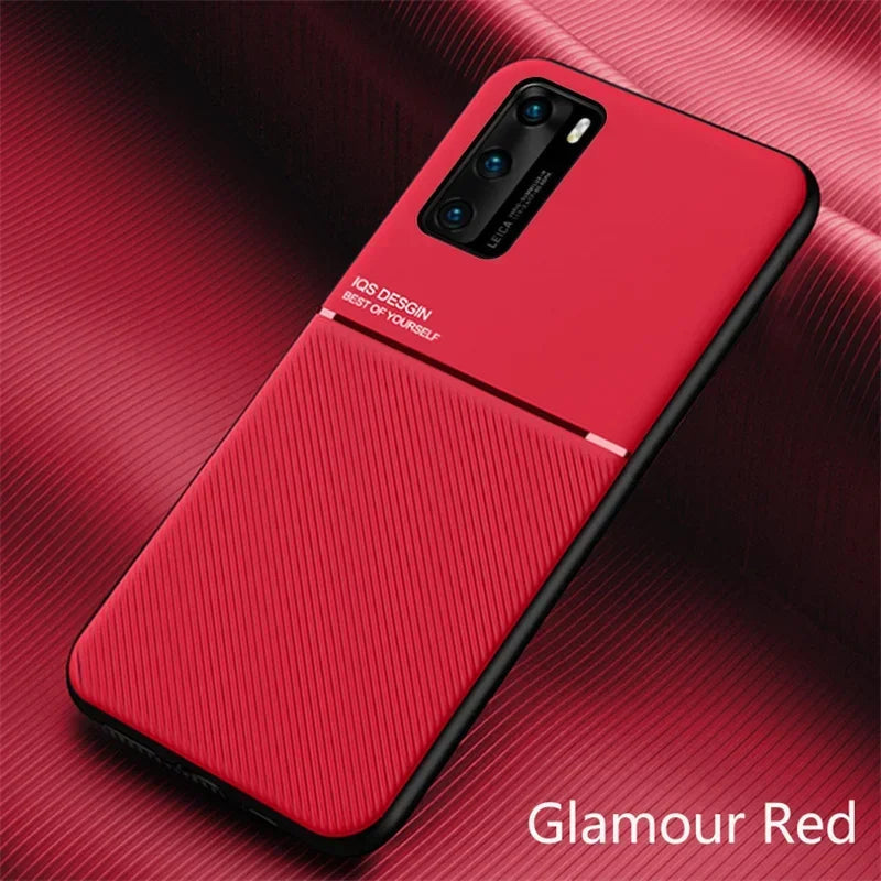 For Redmi K70 Ultra Classic Tilt Strip Grain Magnetic Shockproof PC + TPU Phone Case(Red) Xiaomi Ccc In Eu Store